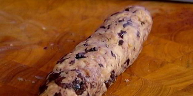 сырное печенье с маслинами