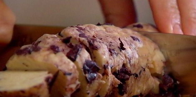 сырное печенье с маслинами