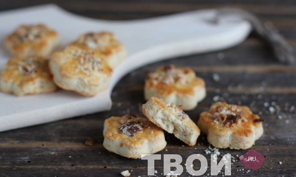 Рецепт сырное печенье