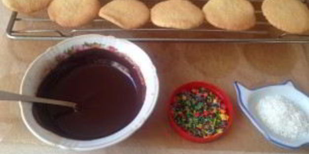 тонкое лимонное печенье вкус праздника