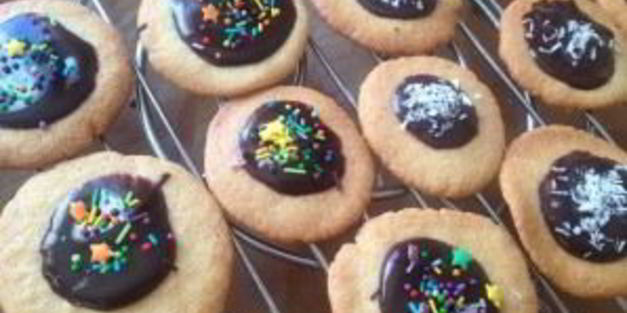 тонкое лимонное печенье вкус праздника