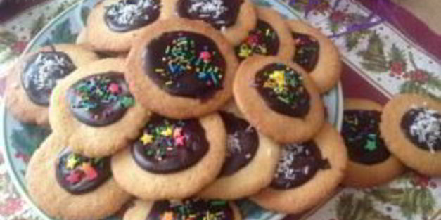 тонкое лимонное печенье вкус праздника