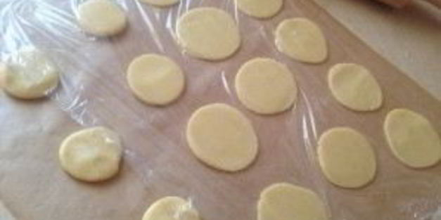 тонкое лимонное печенье вкус праздника