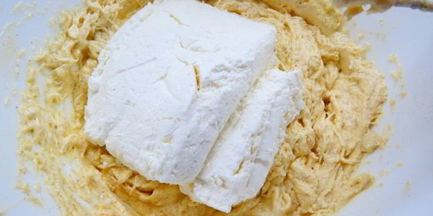 творожное печенье с меренгой