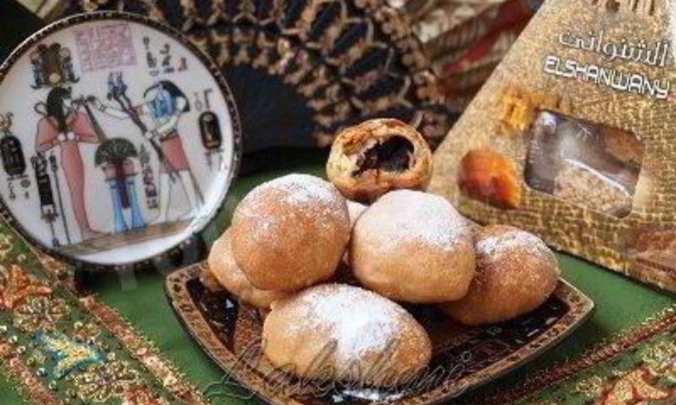 Рецепт восточное печенье с финиками и орехами