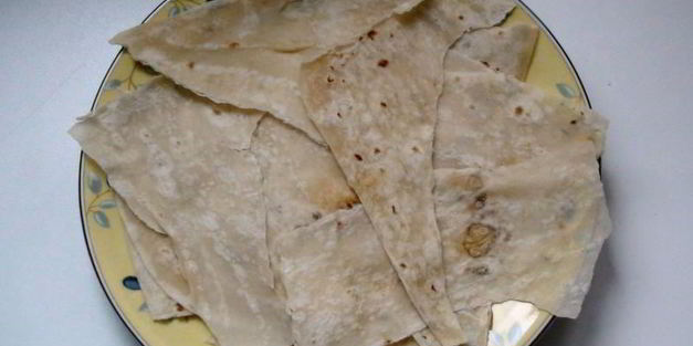 ачма из лаваша с творогом на кефире