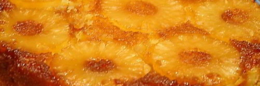 Ананасовый пирог в мультиварке