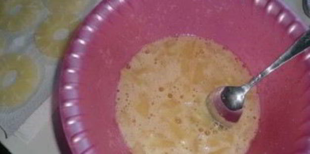 ананасовый пирог в мультиварке