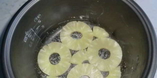 ананасовый пирог в мультиварке