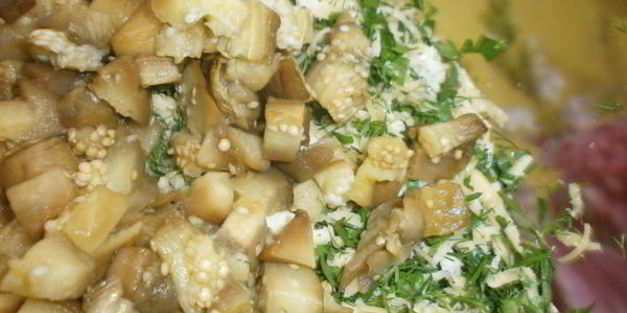 баклажанный пирог