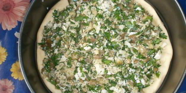 баклажанный пирог