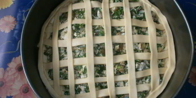 баклажанный пирог