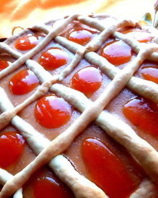 Банановый пирог на песочной основе