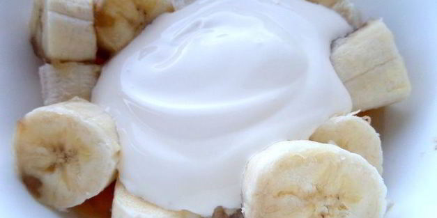 банановый пирог на песочной основе