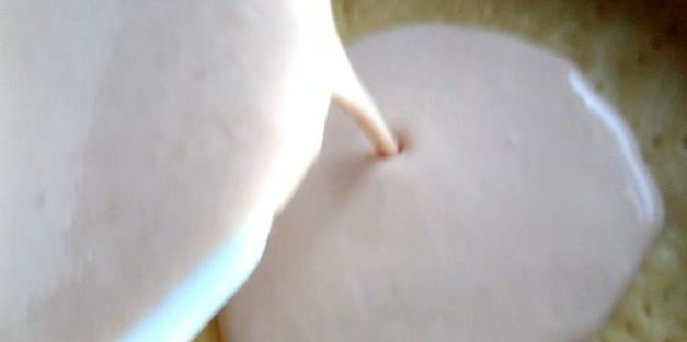 банановый пирог на песочной основе