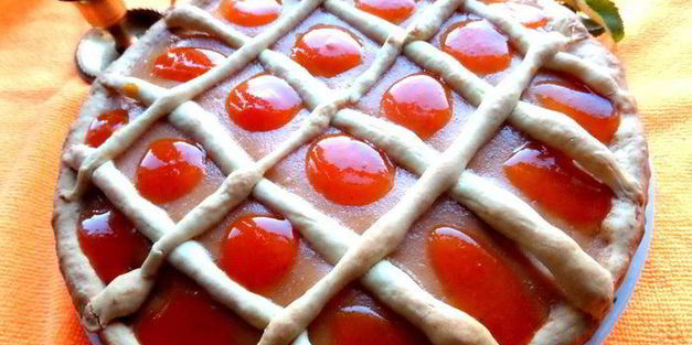 банановый пирог на песочной основе