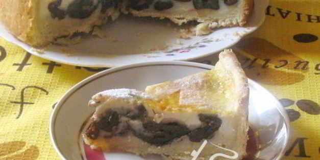 бретонский пирог на песочном тесте