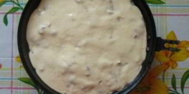 быстрый рыбный пирог на кефире