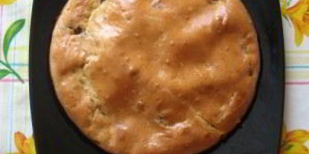 быстрый рыбный пирог на кефире