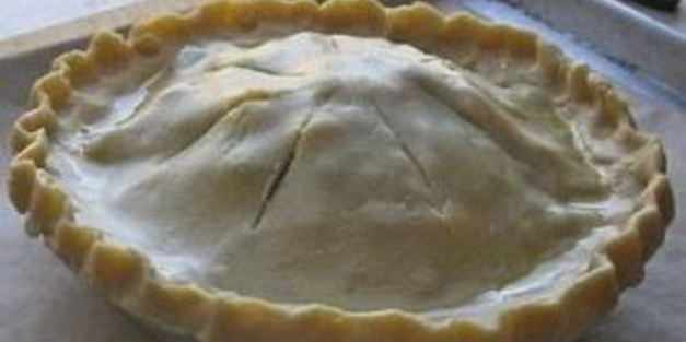 черничный пирог с лимонной цедрой