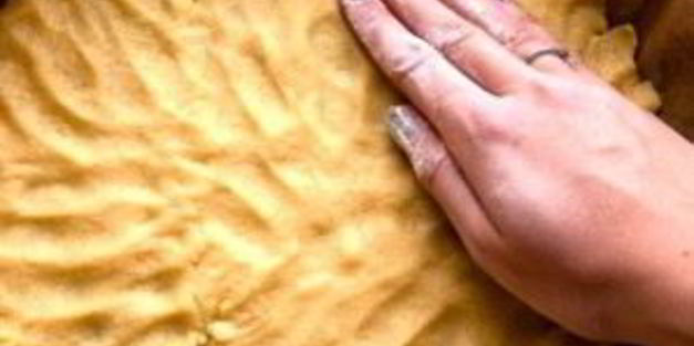 черничный пирог с творогом