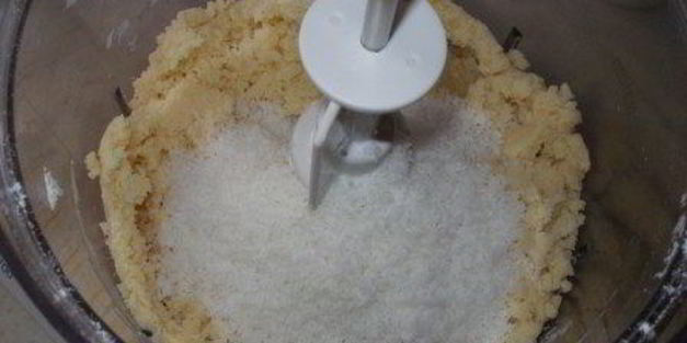 ежевично-кокосовый пирог