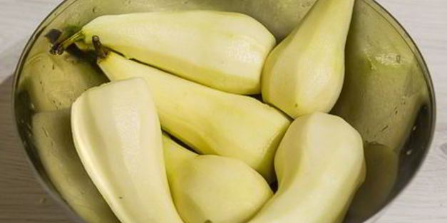 грушевый пирог со сливочным сыром