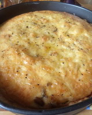 Киш с грибами