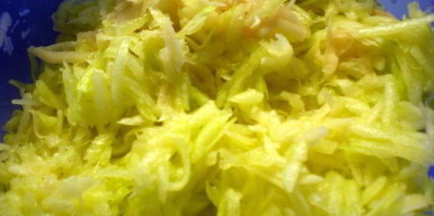 киш с кабачком и картофелем