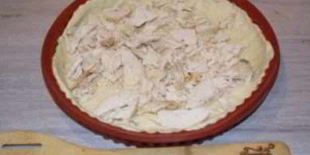 киш с курицей и брокколи