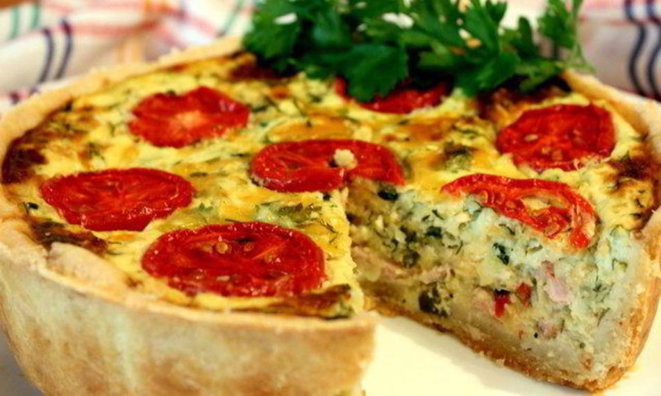 Рецепт киш с цукини