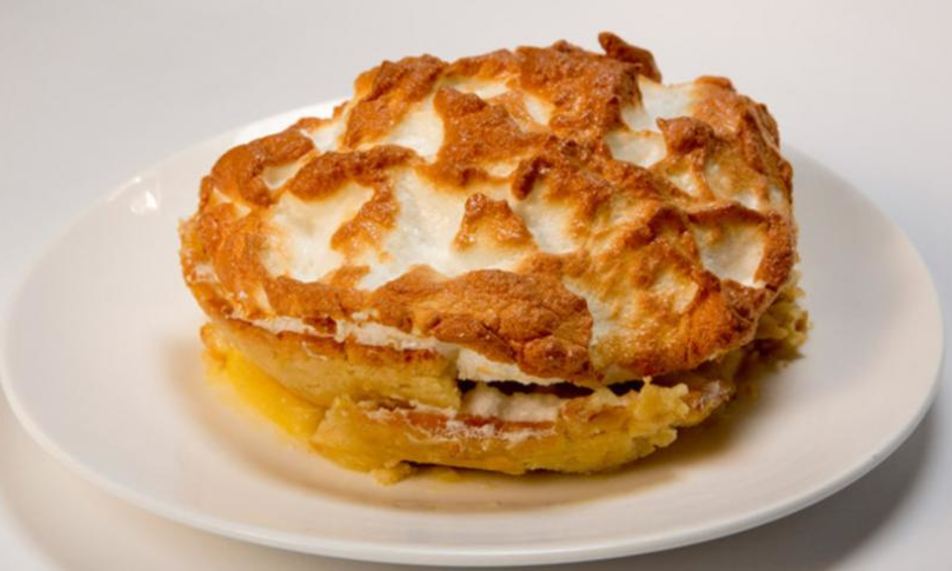 Рецепт лимонный пирог с меренгой