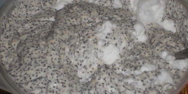 маковый пирог с маскарпоне