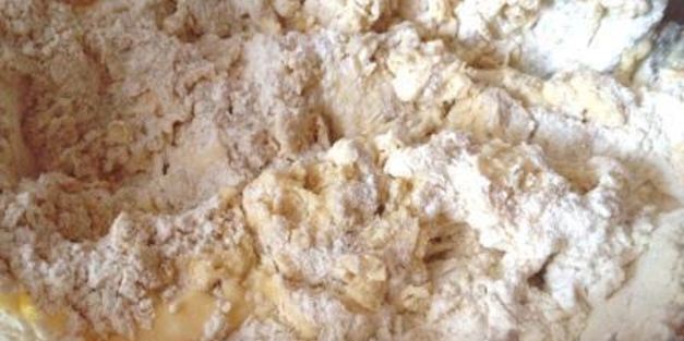 маковый пирог цветок из творожного дрожжевого теста