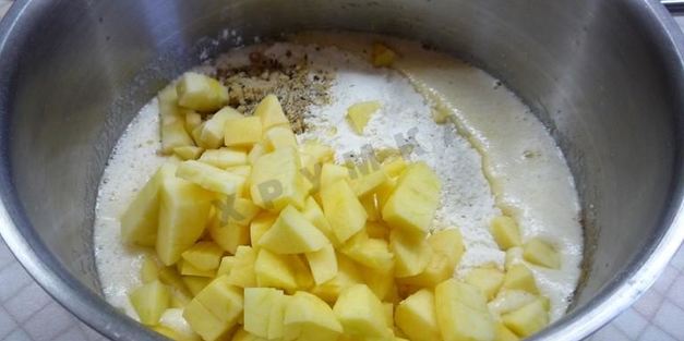 милопита — яблочный пирог по-гречески быстро