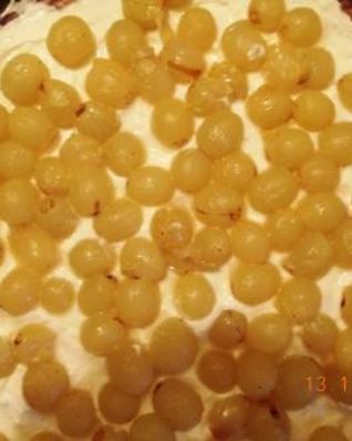 Орехово-виноградный пирог