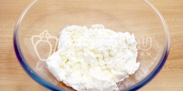 песочный пирог с творогом