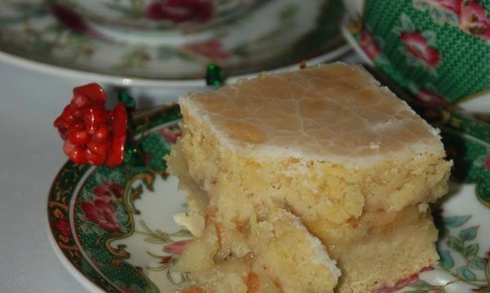 Рецепт песочный пирог с яблоками