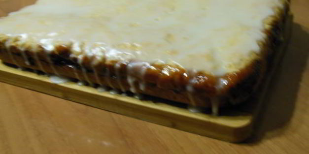 песочный пирог с яблоками