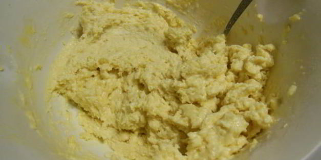 песочный пирог с яблоками