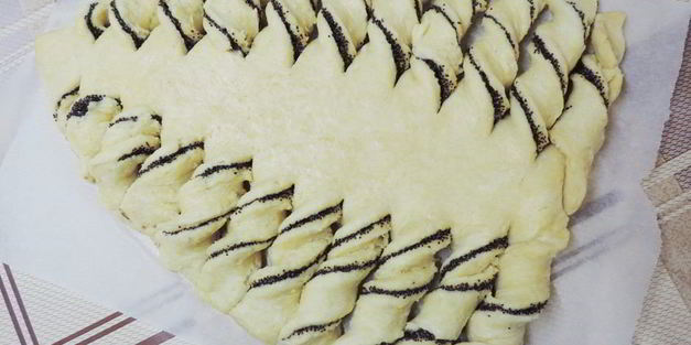 пирог елочка