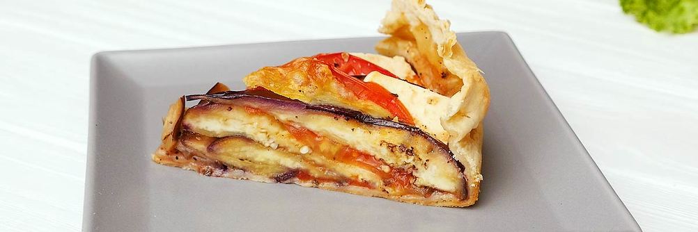 Пирог из баклажанов