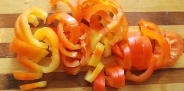 пирог из теста фило и овощей