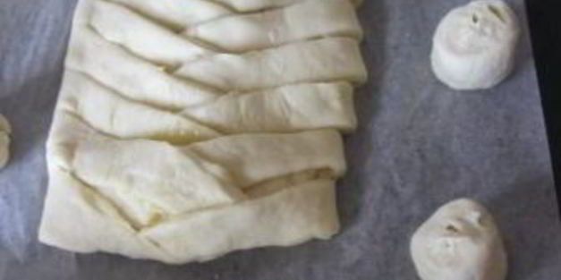 пирог-косичка со сливочно-лимонной начинкой