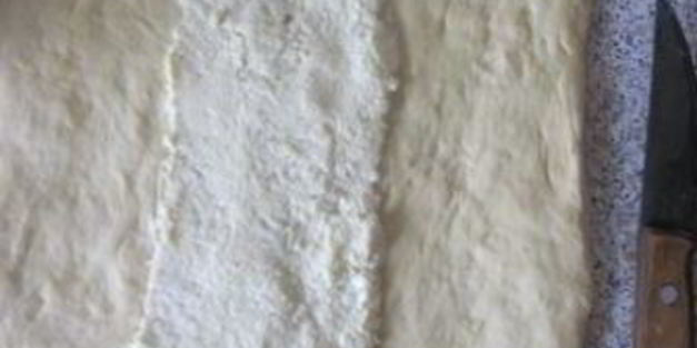 пирог-косичка со сливочно-лимонной начинкой