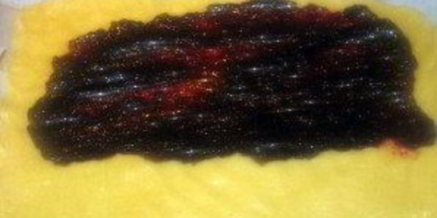 пирог крошка с вареньем