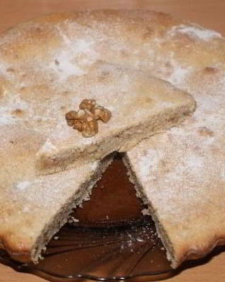 Пирог-минутка в духовке