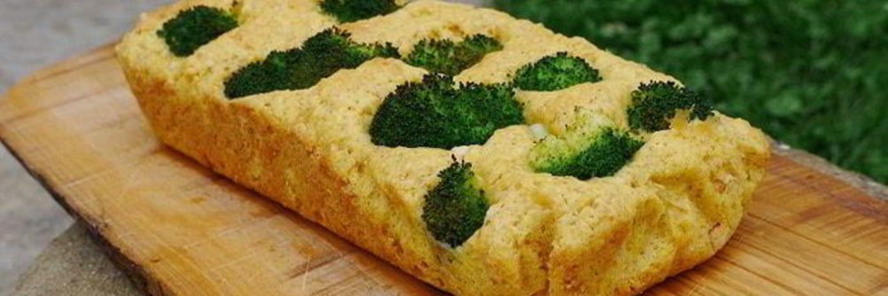 Пирог с брокколи