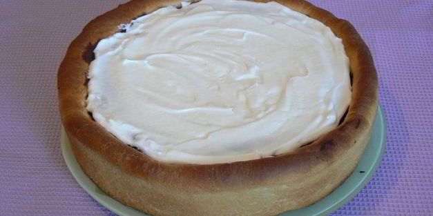 пирог с черемухой