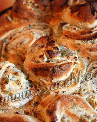 Пирог с фетой